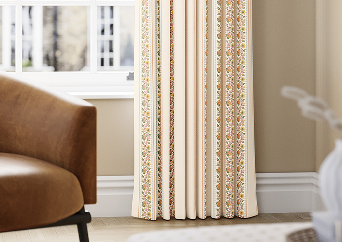 Petal & Block Bethea, Marigold - Made to Measure Curtains - Image 5
